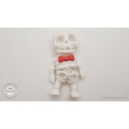 Mr.Skeleton Basic variant flat lay showing fully articulated joints and poseable limbs — 3D printed articulated fidget toy by Sensory Sidequest