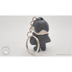 Tiny Dracula keychain variant — rear view showing back and ring detail, own photo by Sensory Sidequest