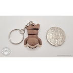 Baby Sloth keychain variant next to Australian 50c coin for size reference — own photo by Sensory Sidequest