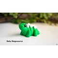 Baby Stegosaurus 3D printed articulated fidget toy — Sensory Sidequest Australia