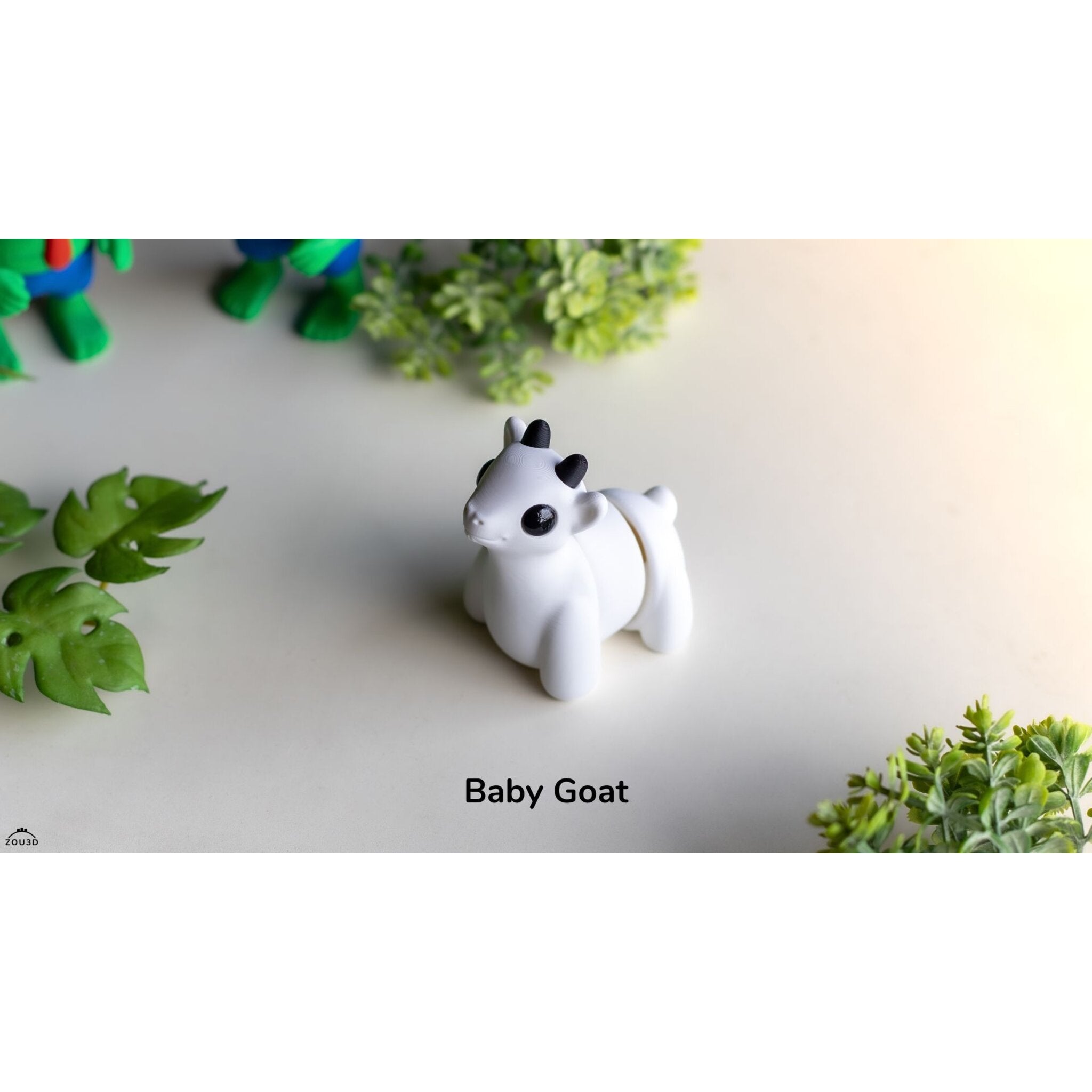 Baby Goat 3D printed articulated fidget toy — Sensory Sidequest Australia