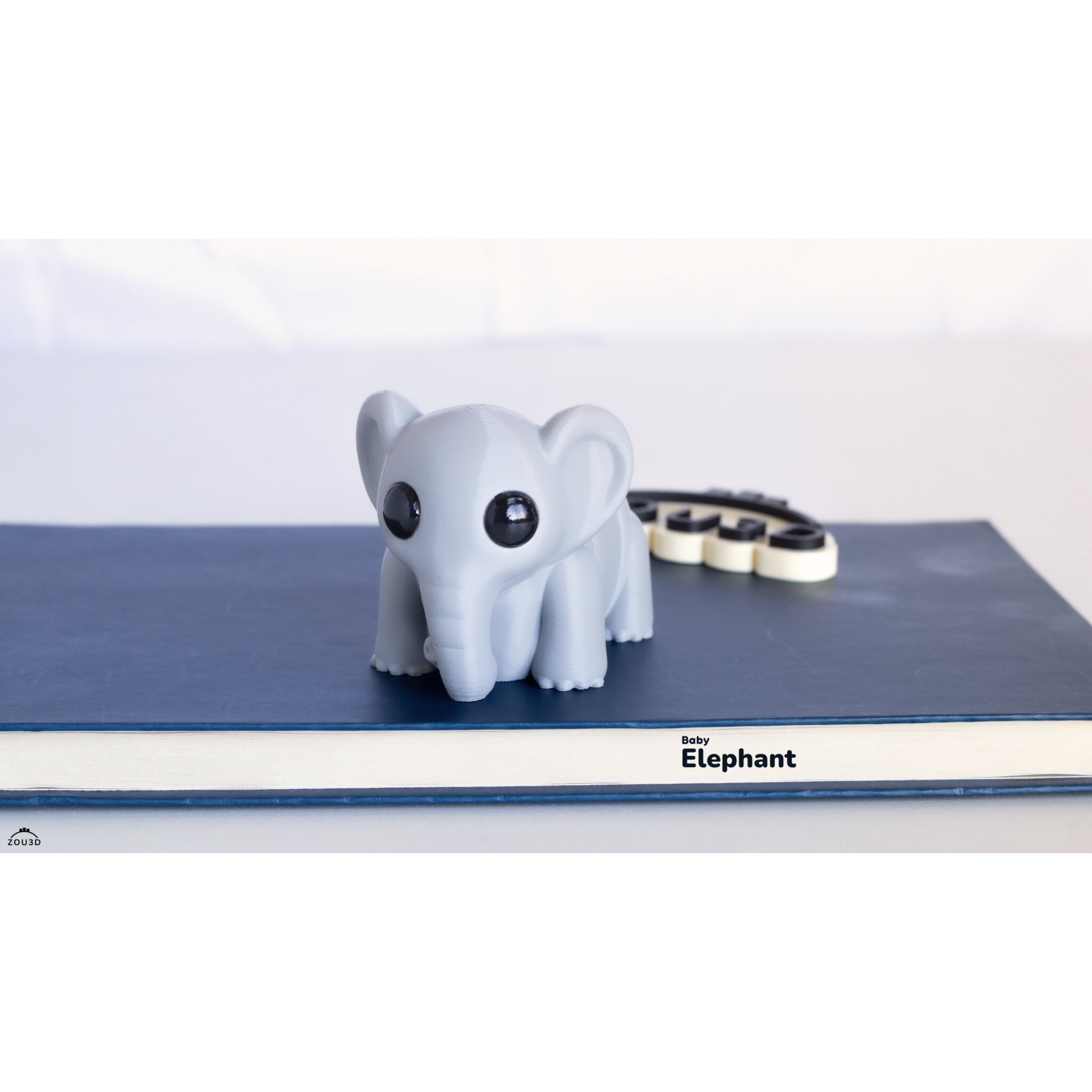 Baby Elephant 3D printed articulated fidget toy — Sensory Sidequest Australia