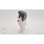 Mr.Skeleton Freddie Mercury variant back-left view showing articulated spine and ribcage — 3D printed articulated fidget toy by Sensory Sidequest