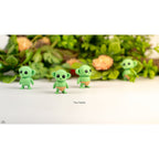 Tiny Goblin ZOU3D — four figures front-facing group shot