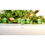 Tiny Goblin ZOU3D — single figure front-facing with group behind, low angle