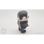 Tiny Dracula articulated toy — rear view showing cape back and figure from behind, own photo by Sensory Sidequest